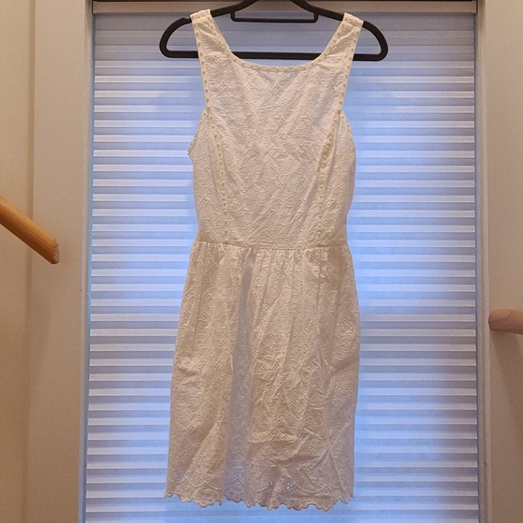 Lilly Pulitzer Sandrine White Lace Dress Size 2 - Picture 3 of 9